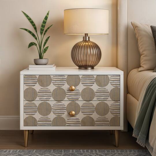 Designs Direct Horizon Circles Peel & Stick Wallpaper